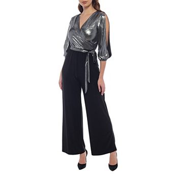 Women's Tash + Sophie Printed Woldob Top with Tie