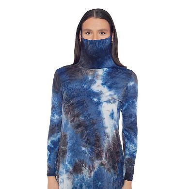 Women's Tash + Sophie Mock Neck Long Sleeve Dress