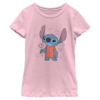 Girls' Stitch Valentine's Graphic Tee