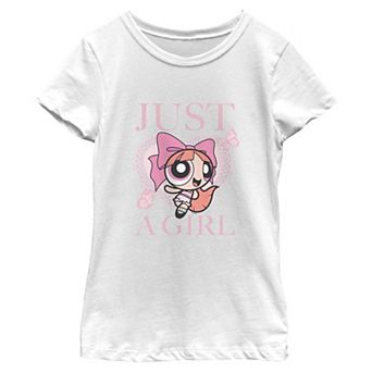 Girls' Blossom Just A Girl Graphic Tee