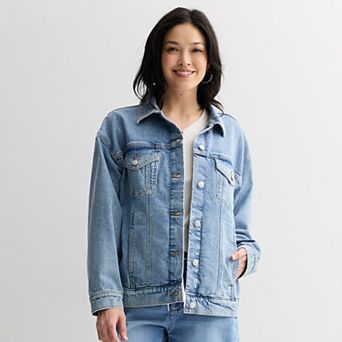 Women's Sonoma Goods For Life® Oversized Denim Jacket