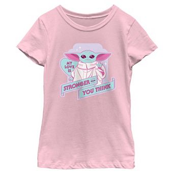 Girls' My Love Is Stronger Than You Think Graphic Tee