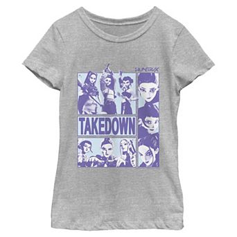 Girls' Huntrix Takedown Graphic Tee