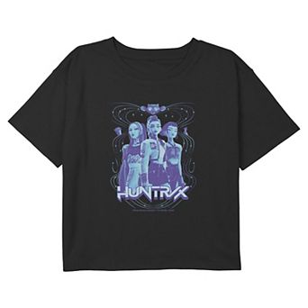 Girls' Huntrix Graphic Boxy Crop Tee
