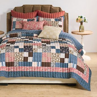 Greenland Home Fashions Shiloh Quilt Set