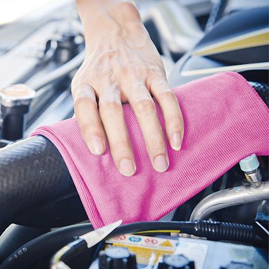 Deal Bar 8-Pack Microfiber Towels, 12" x 12"