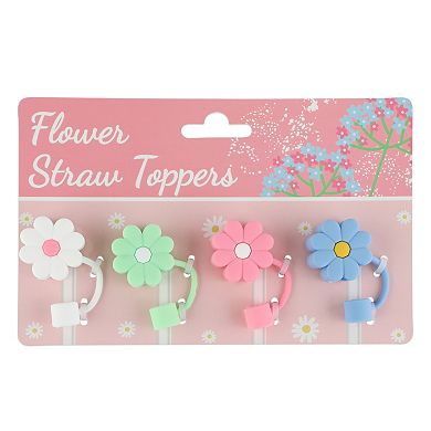 Deal Bar Flower Straw Toppers