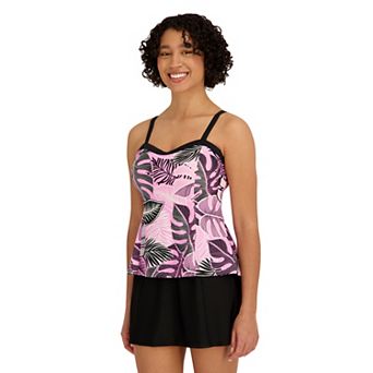 Women's ZeroXposur Peplum Tankini Swim Top