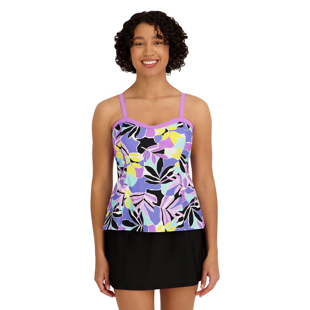Women's ZeroXposur Peplum Tankini Swim Top