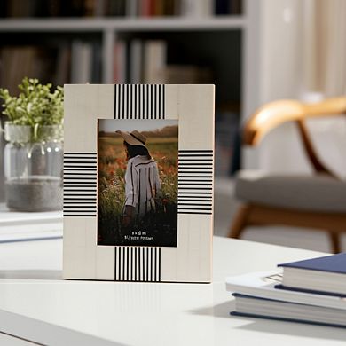 Modern Wooden Picture Frame - Decorative Home & Office Decor - Freestanding or Wall Mount