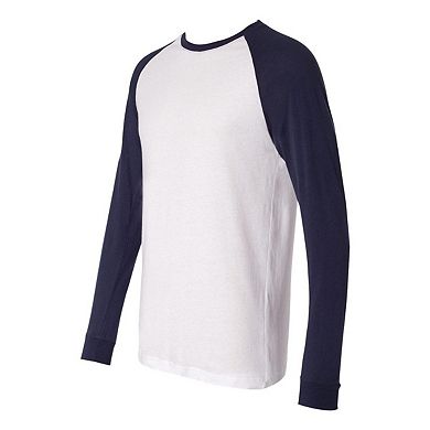 BELLA + CANVAS Long Sleeve Jersey Baseball Tee