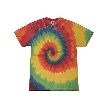 Colortone Festival Tie-Dyed Burnout T-Shirt