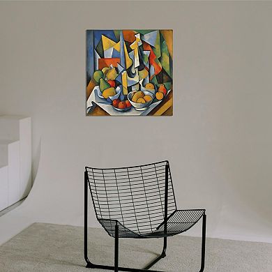 AAW Abstract Vase Ready to Hang Canvas Wall Art