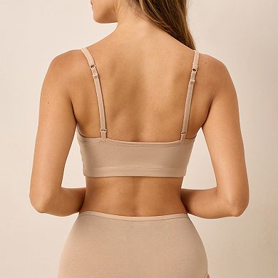 Everyday Strappy Scoop Bralette Made With Organic Cotton