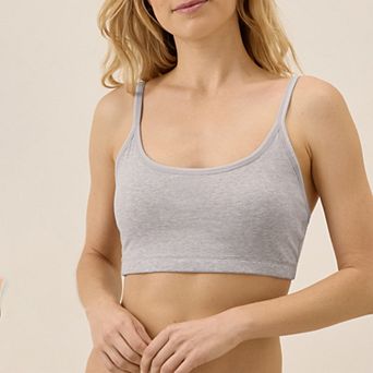 Everyday Strappy Scoop Bralette Made With Organic Cotton