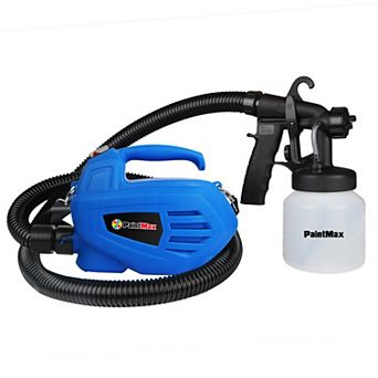 650W Paint Sprayer Machine HVLP 800ML Spray Gun with 3 Patterns, Strap & Detachable Container
