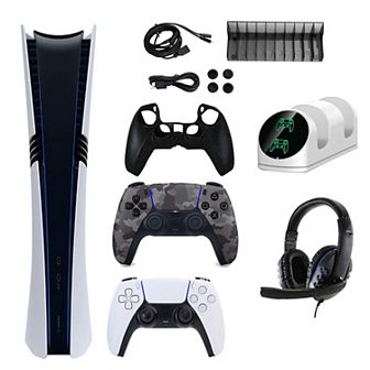 PS5 Pro 2TB Digital Console with Exta Controller & Accessories Kit