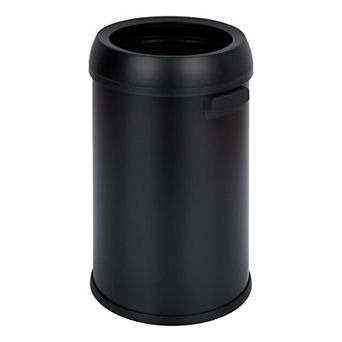 17 Gallon Large Capacity Kitchen Trash Can, Commercial Open Trash Can