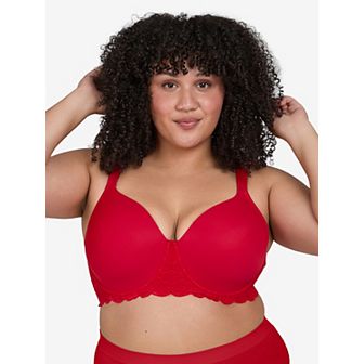 The Chloe Lace Band Lightly Padded Underwire T-Shirt Bra
