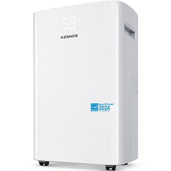 Energy Star Most Efficient Dehumidifier 52 Pints for 4,500 Sq. Ft.