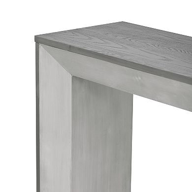 59" Fireplace Design Console Table Simple and Functional