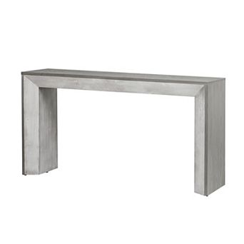 59" Fireplace Design Console Table Simple and Functional