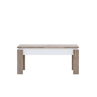 Decorotika Manhattan Coffee Table White Coffee