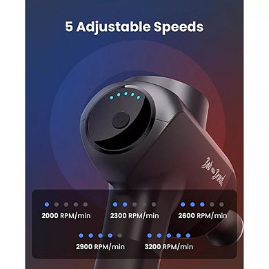 Bob and Brad X6 Pro Max Massage Gun with Heat-Cold and Metal Head Therapy