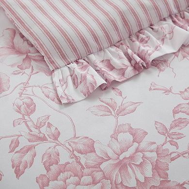 Madison Park Essentials Colette Comforter Set with Coordinating Throw Pillows