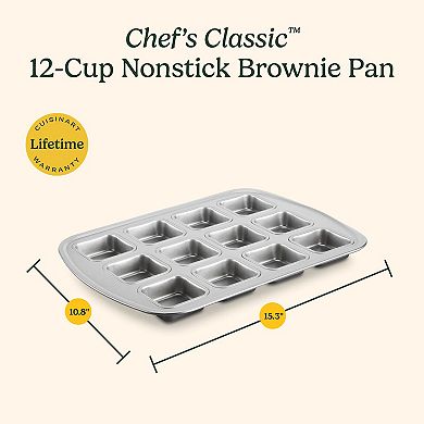 Cuisinart® Chef's Classic™ Nonstick 12-Cup Brownie Pan