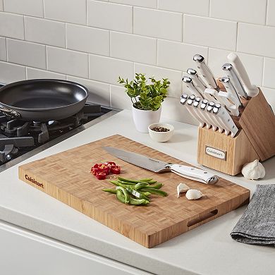 Cuisinart® 17-Inch Reversible End Grain Bamboo Cutting Board