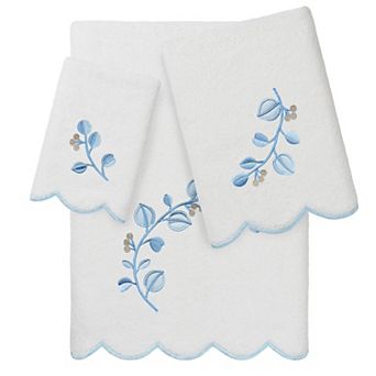 Linum Home Textiles Wild Branch Scallop Towel Set