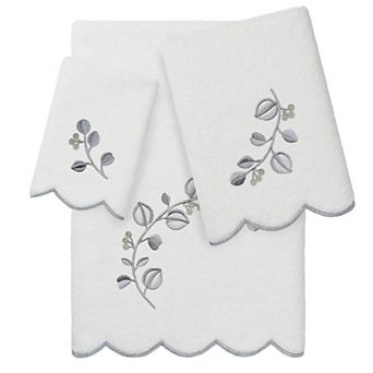 Linum Home Textiles Wild Branch Scallop Towel Set