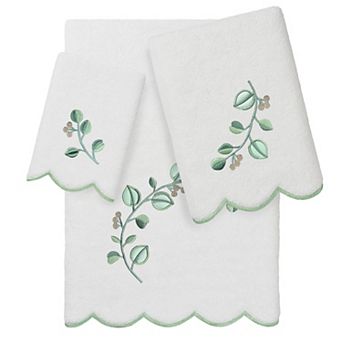 Linum Home Textiles Wild Branch Scallop Towel Set