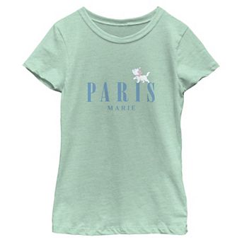 Girls 3-16 Disney’s The Aristocats Paris Graphic Tee