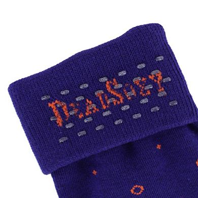 Dead Soxy Men's Distinctive Dot Mid-Calf Premium Novelty Dress Socks (1 Pair)