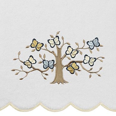 Linum Home Textiles Scallop Embellished Towel