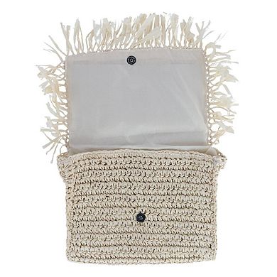 Bay Sky Women's Crochet Clutch Handbag