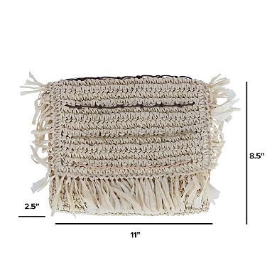 Bay Sky Women's Crochet Clutch Handbag