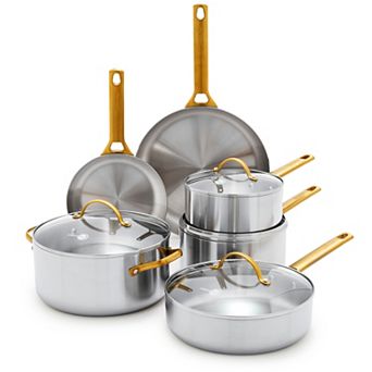GreenPan Reserve Stainless Steel 10 pc Set