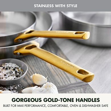 GreenPan Reserve Stainless Steel 10-Piece Set