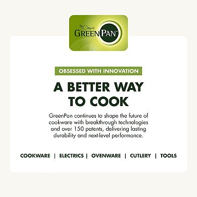 GreenPan Valencia Pro Stainless Steel 12-Inch Frypan