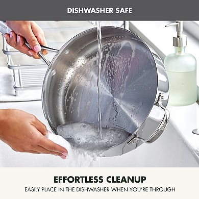 GreenPan Valencia Pro Stainless Steel 5-qt. Sauté Pan with Lid