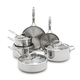 GreenPan Valencia Pro Stainless Steel 10 pc Cookware Set