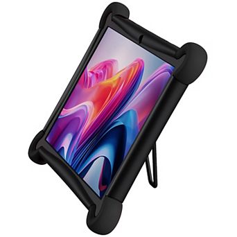 Visual Land Prestige Plus 10-Inch 128GB MediaTek Octa-Core Android 15 Tablet & Bumper Case
