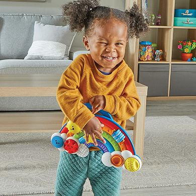 Learning Resources Interactive Rainbow Busy Board