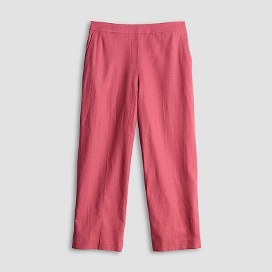 Women's Simply Vera Vera Wang Relaxed Linen Pull-On Pants