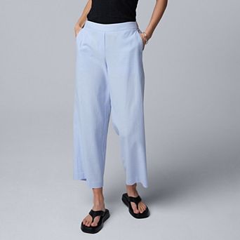 Women's Simply Vera Vera Wang Relaxed Linen Pull-On Pants