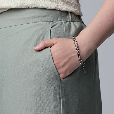 Plus Size Simply Vera Vera Wang Relaxed Linen Pull-On Pants