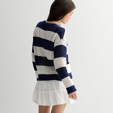 Women's Jollidays Americana Star Stripe Sweater